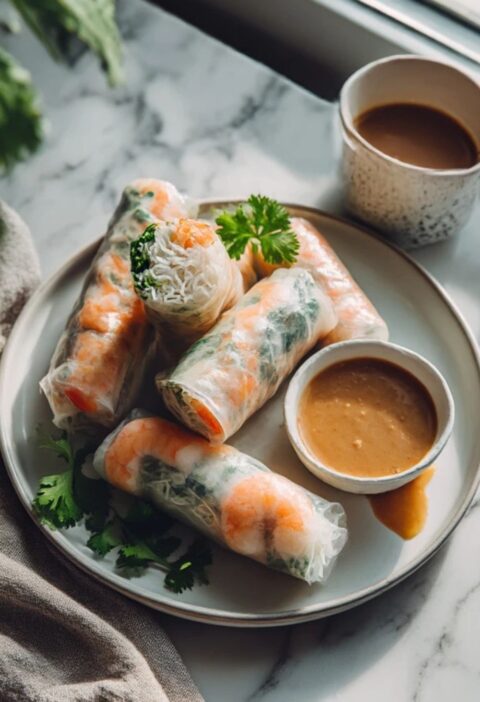 Low FODMAP Spring Rolls Recipe