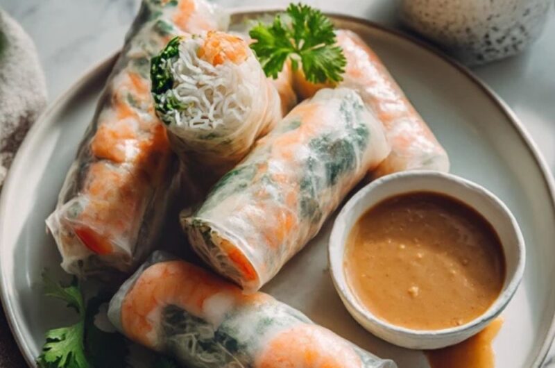 Low FODMAP Spring Rolls