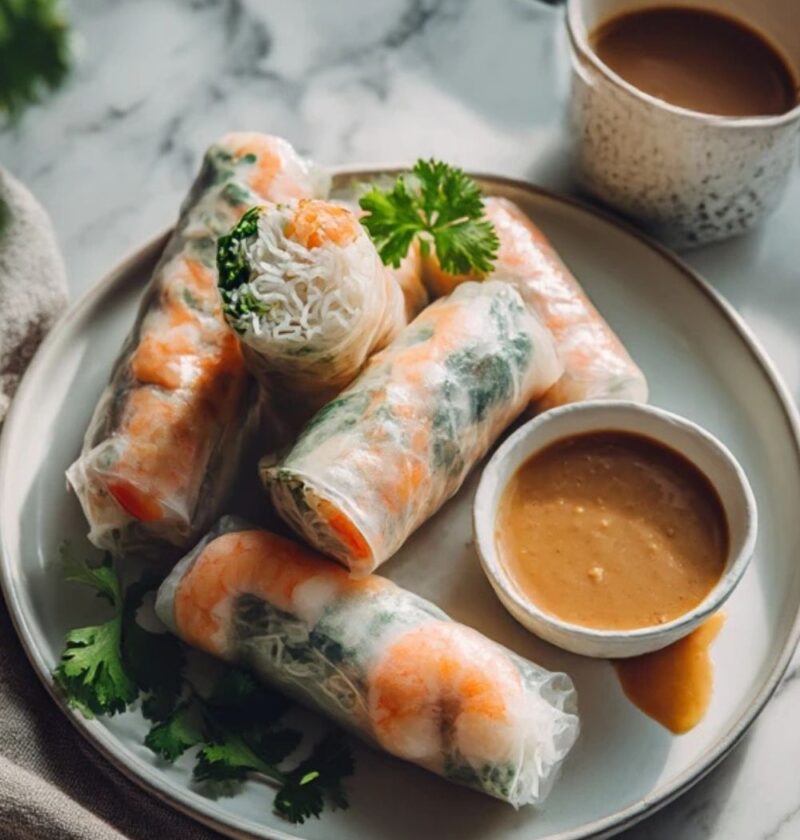 Low FODMAP Spring Rolls Recipe