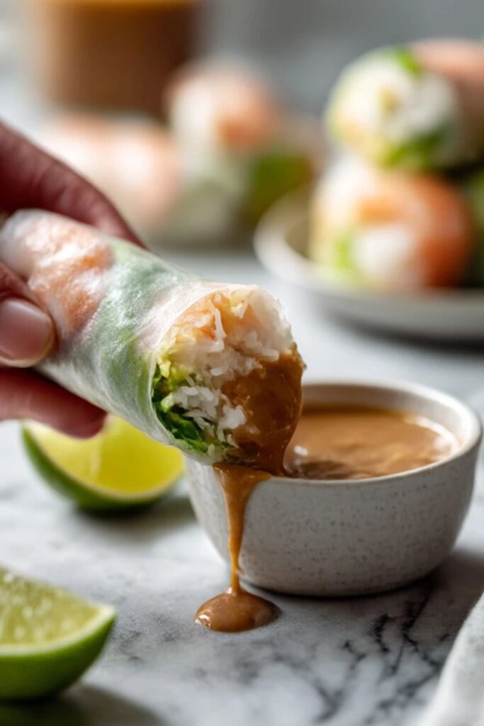 Low FODMAP Spring Rolls Recipe