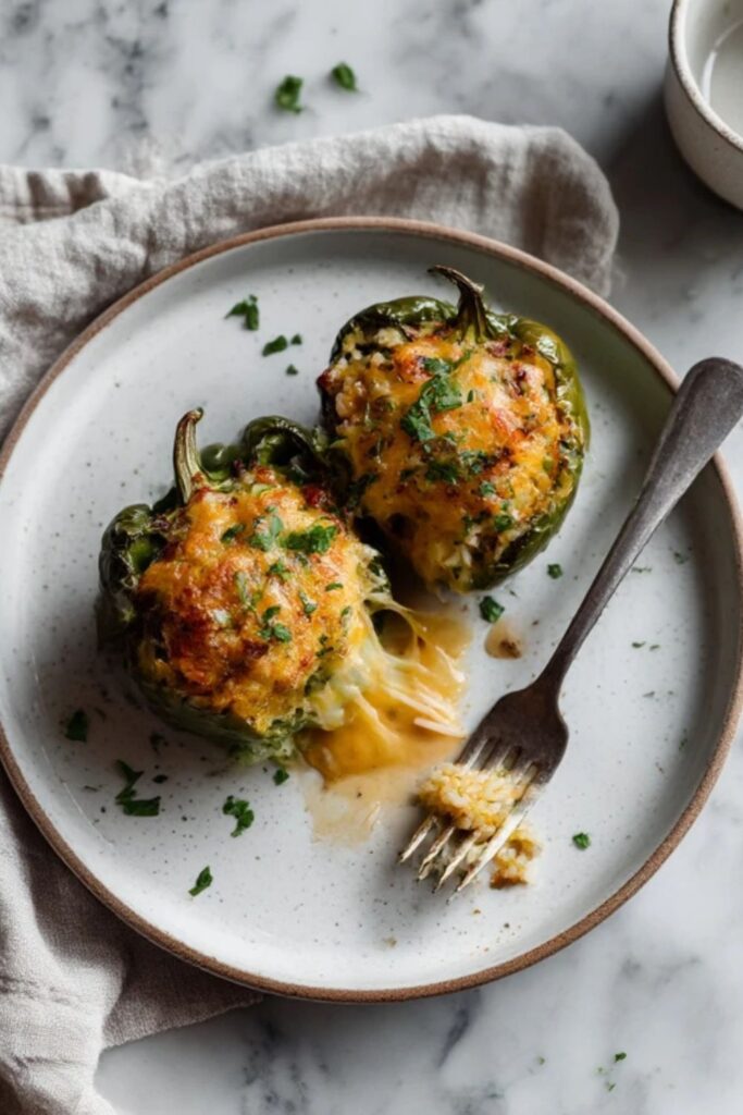 Low FODMAP Stuffed Bell Peppers Recipe