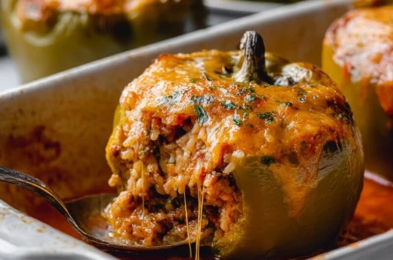 Low FODMAP Stuffed Bell Peppers