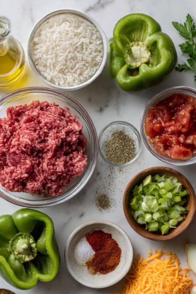 Low FODMAP Stuffed Bell Peppers Recipe