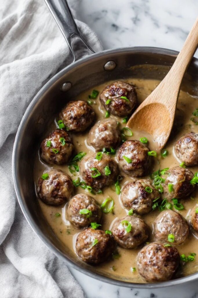 Low FODMAP Swedish Meatballs Recipe 