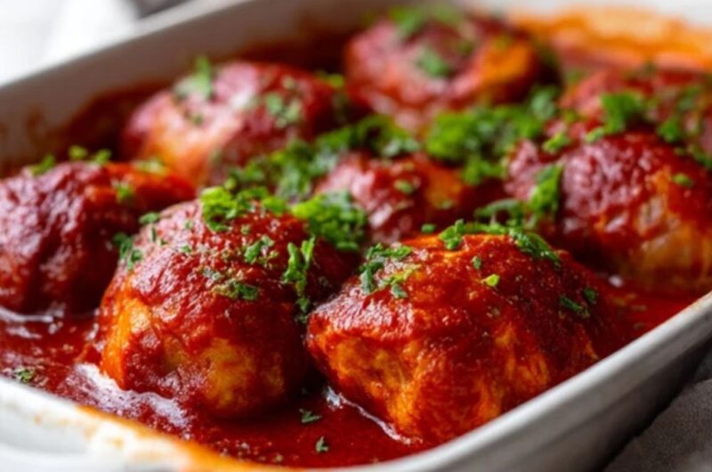 Low FODMAP Stuffed Cabbage Rolls