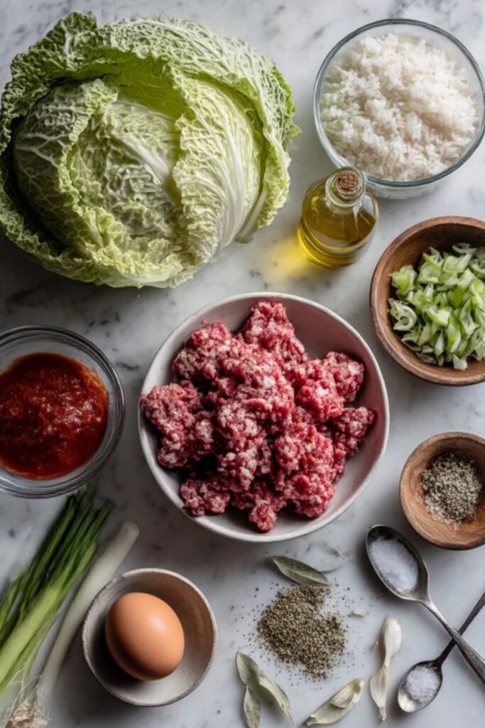 Low FODMAP Stuffed Cabbage Rolls Recipe