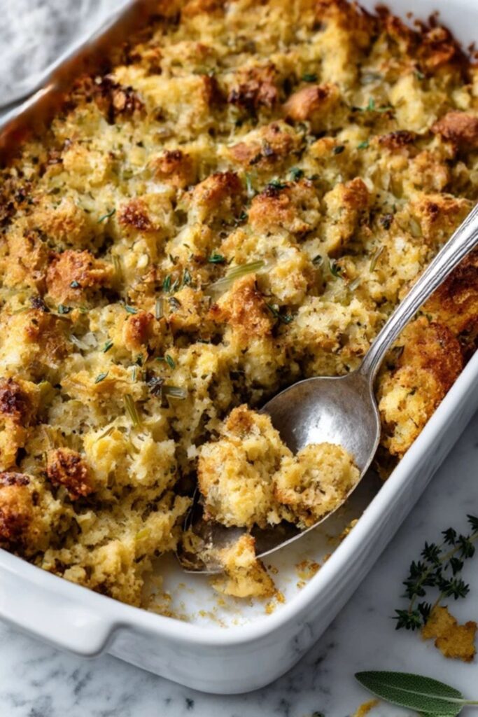 Low FODMAP Thanksgiving Stuffing Recipe 