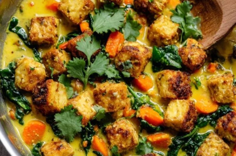 Low FODMAP Tofu Curry Recipe