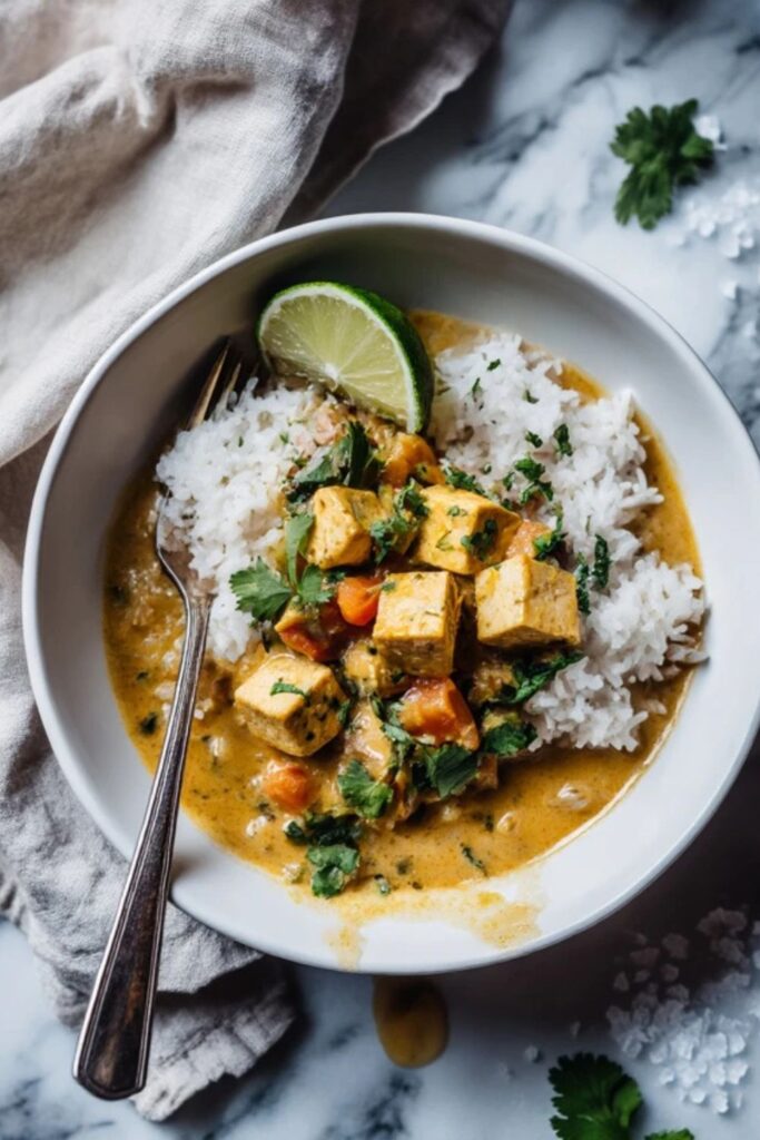 Low FODMAP Tofu Curry Recipe 