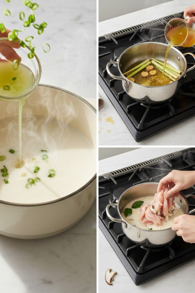 Low FODMAP Tom Kha Gai Soup Recipe