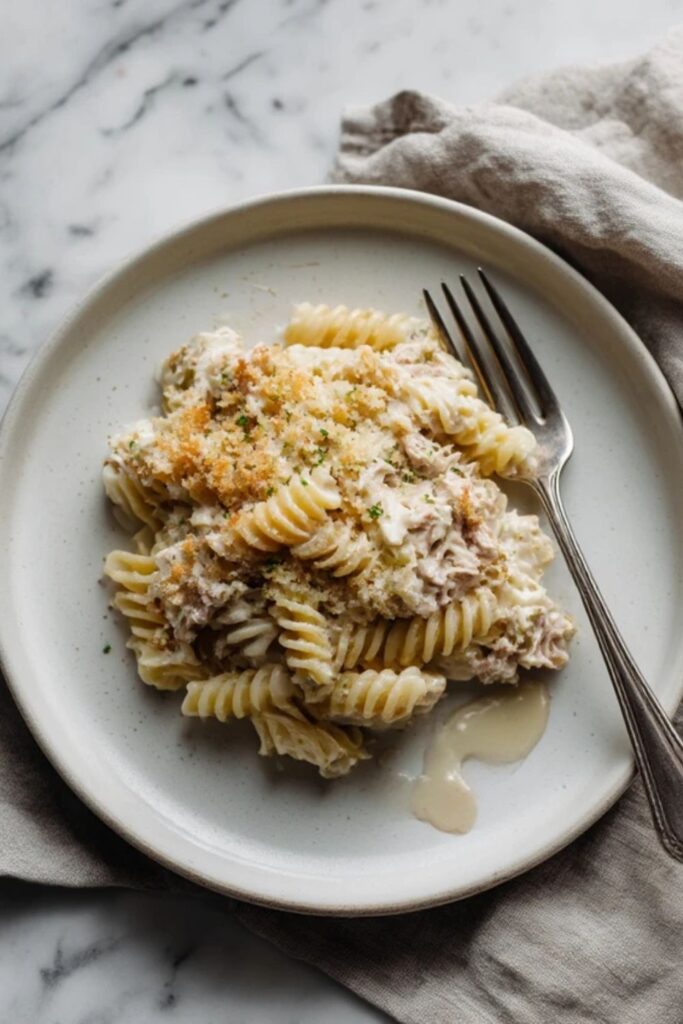 Low FODMAP Tuna Casserole Recipe
