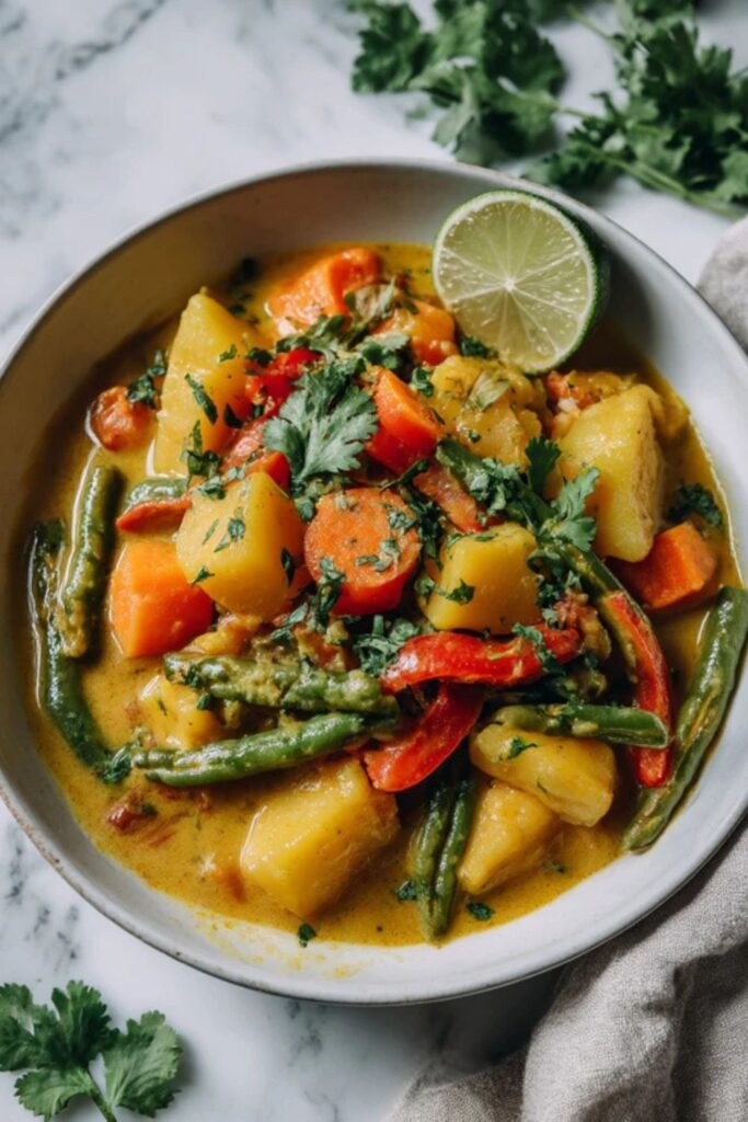 Low FODMAP Vegetable Curry Recipe