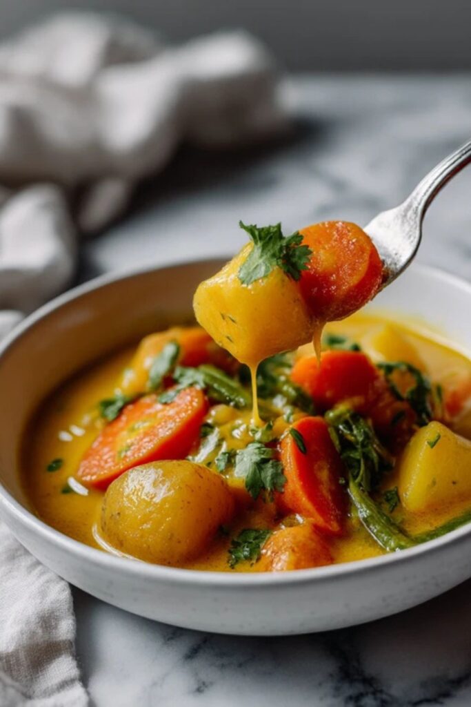 Low FODMAP Vegetable Curry Recipe