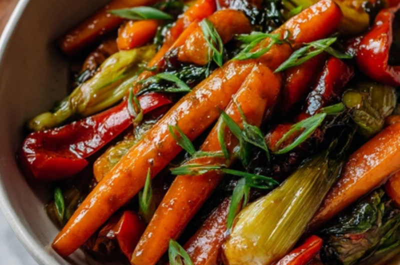 Low FODMAP Vegetable Stir-Fry