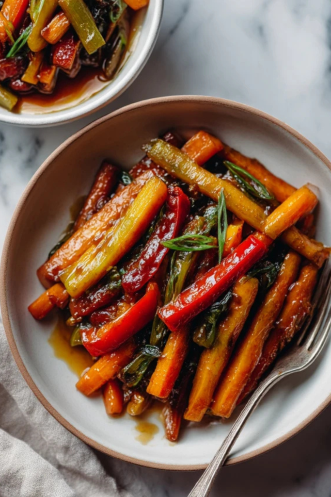 Low FODMAP Vegetable Stir-Fry Recipe 