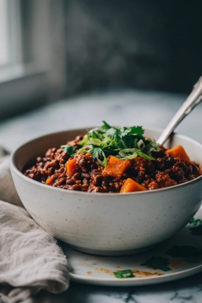 Low FODMAP Vegetarian Chili Recipe 