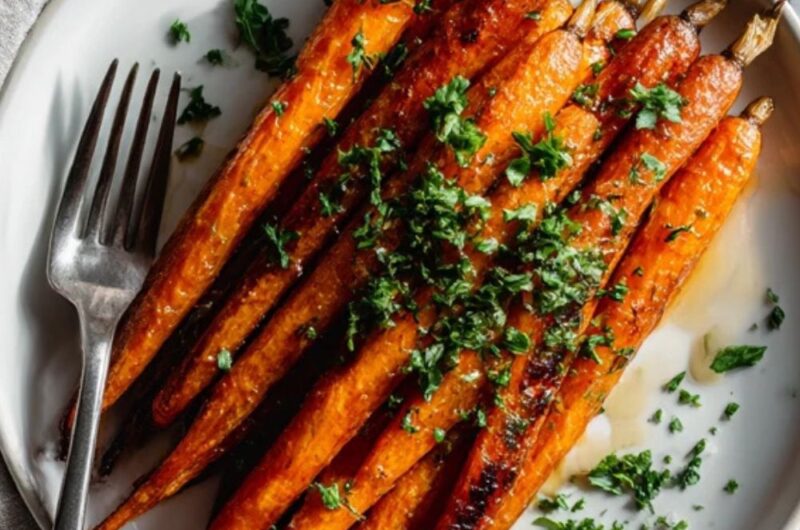 Low FODMAP Roasted Carrots Recipe