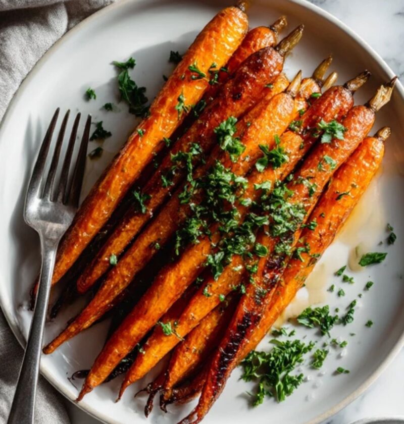 Low FODMAP Roasted Carrots Recipe
