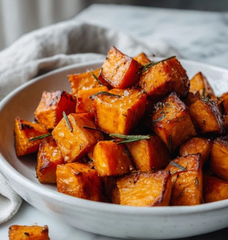 Low FODMAP Roasted Sweet Potatoes Recipe