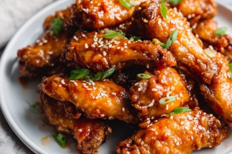 low fodmap sweet orange chicken wings