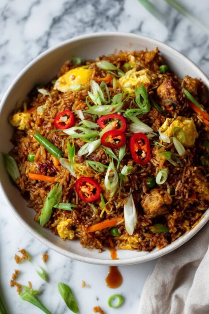 Low FODMAP Nasi Goreng Recipe