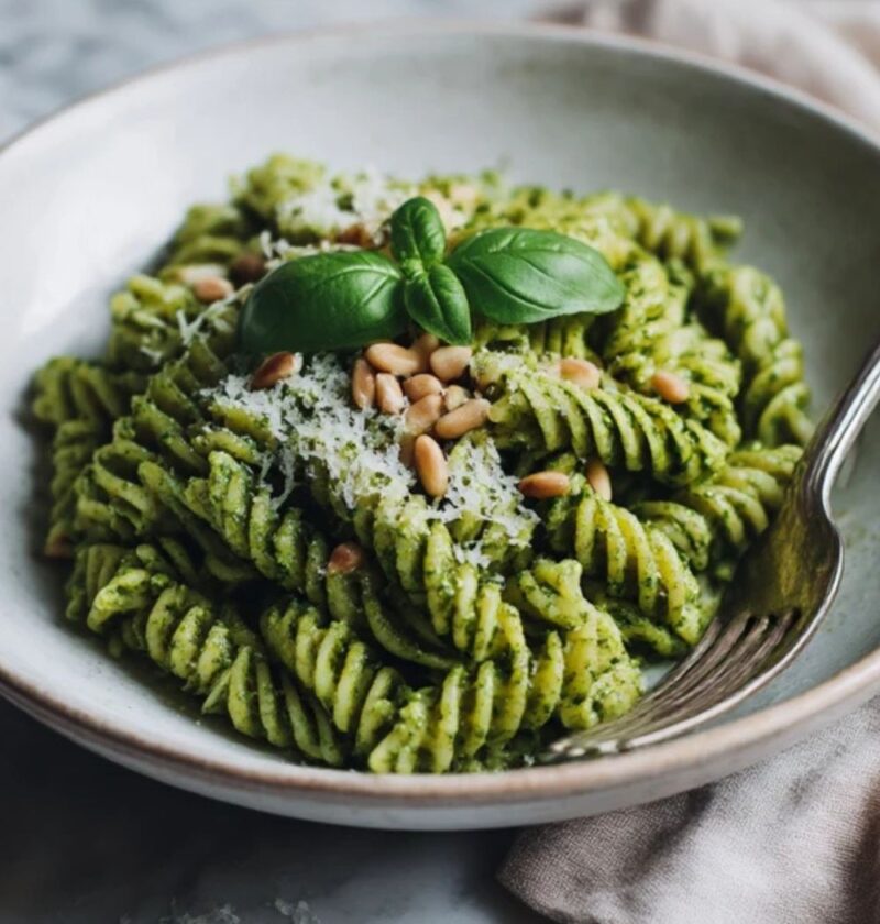 Low FODMAP Pesto Pasta Recipe