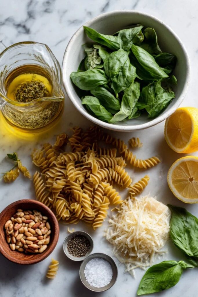 Low FODMAP Pesto Pasta Recipe