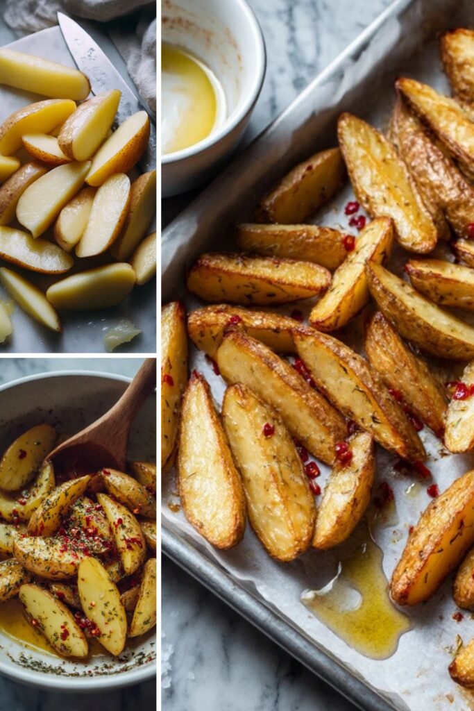 Low FODMAP Potato Wedges Recipe