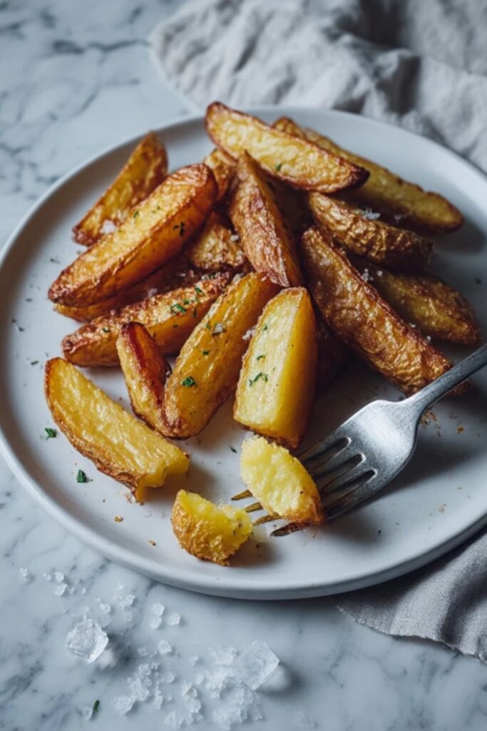 Low FODMAP Potato Wedges Recipe