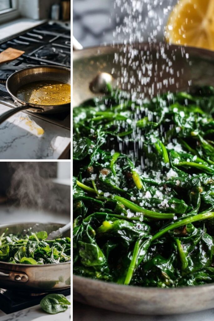 Low FODMAP Sautéed Spinach Recipe