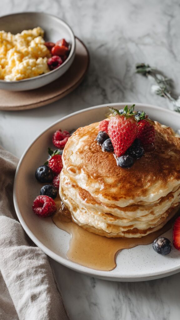 Fluffy Low Sodium Pancakes Recipe