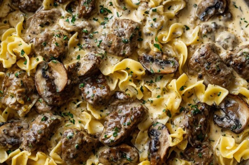 Low Sodium Beef Stroganoff Recipe