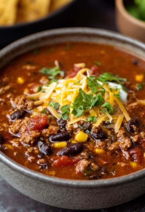 Low Sodium Taco Soup Recipe