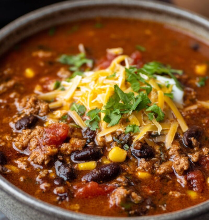 Low Sodium Taco Soup Recipe