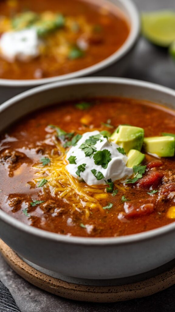Low Sodium Taco Soup Recipe