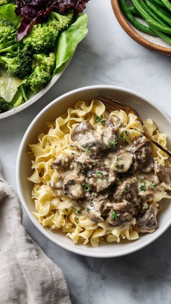Low Sodium Beef Stroganoff Recipe