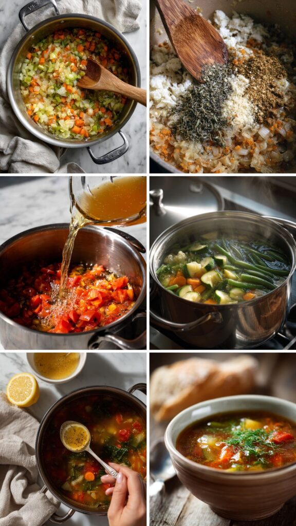 Low Sodium Vegetable Soup Recipe