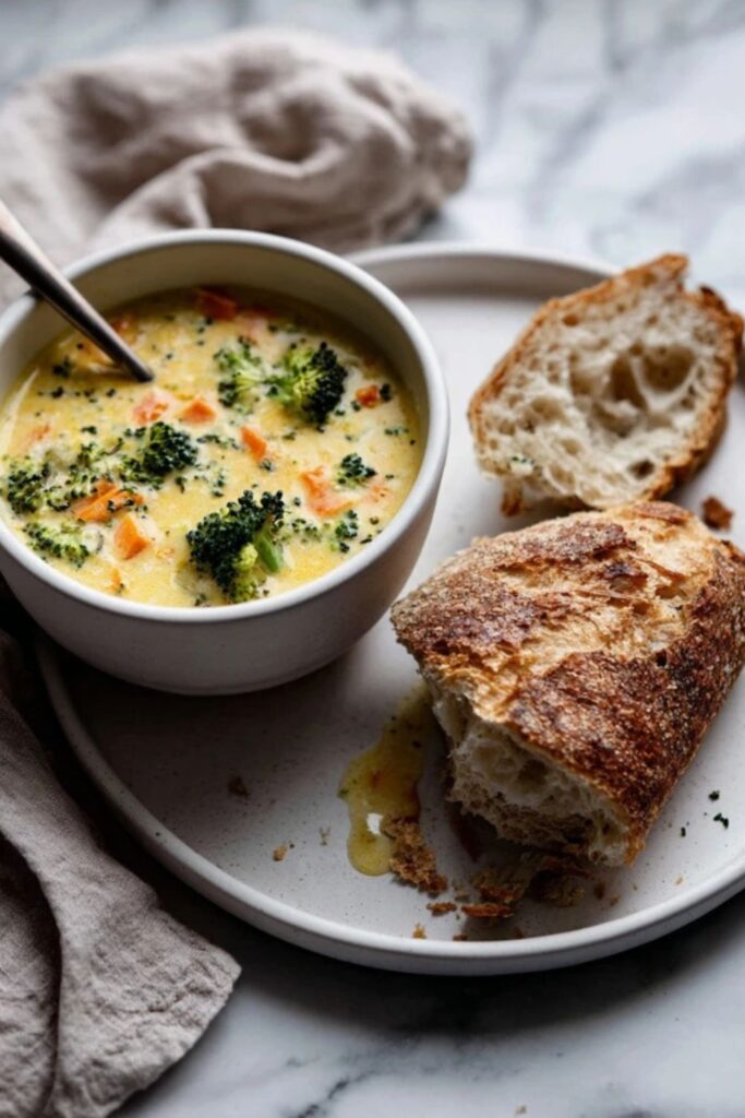 Low Sodium Broccoli Cheese Soup Recipe 