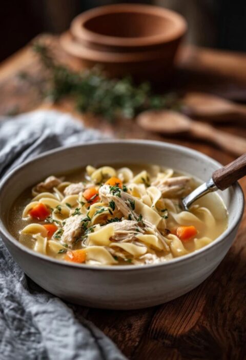 Low Sodium Chicken Noodle Soup Recipe