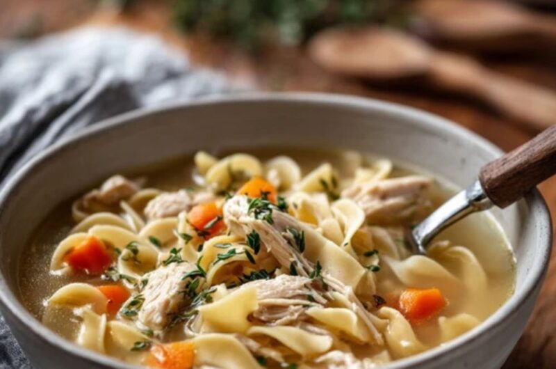 Low Sodium Chicken Noodle Soup Recipe