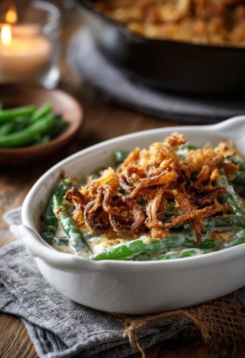 Low Sodium Green Bean Casserole Recipe