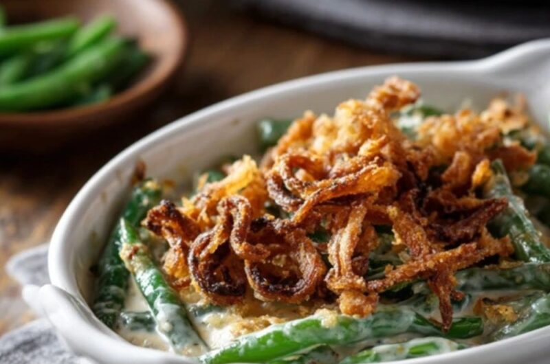 Low Sodium Green Bean Casserole Recipe