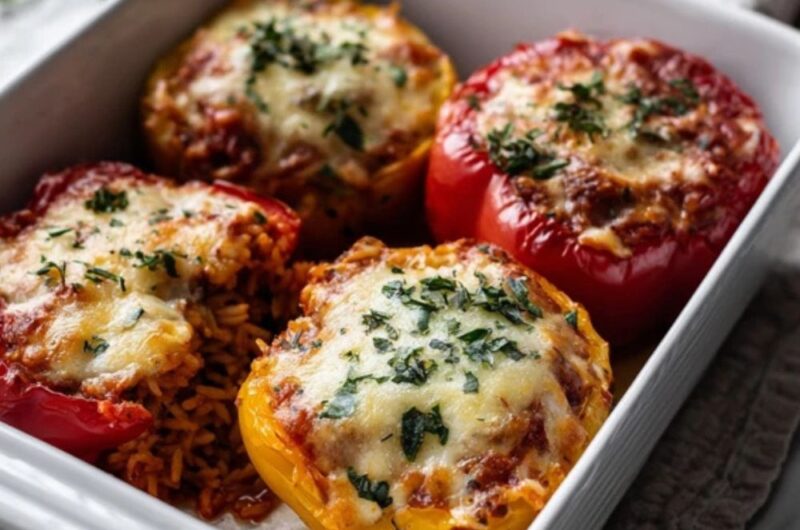 Low Sodium Stuffed Peppers Recipe