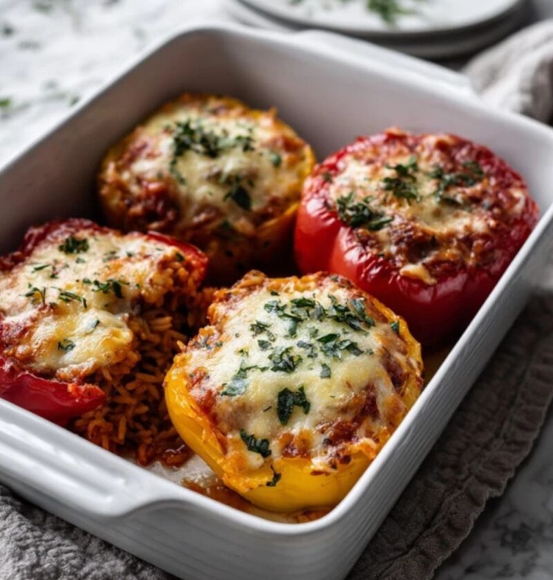 Low Sodium Stuffed Peppers Recipe