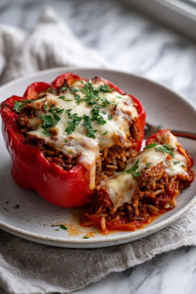 Low Sodium Stuffed Peppers Recipe