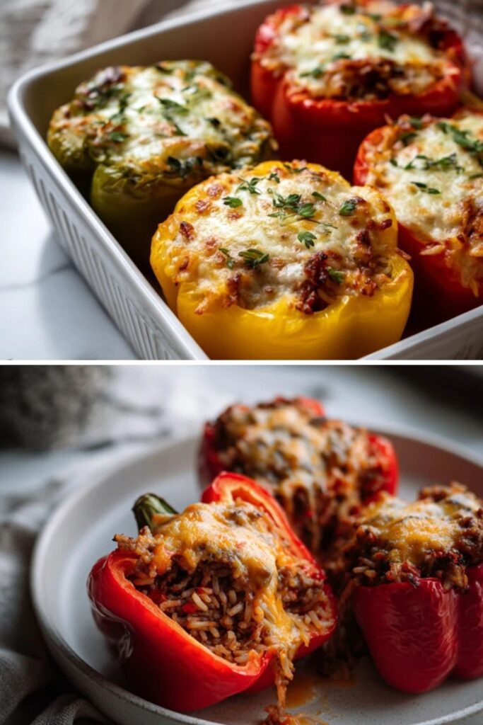 Low Sodium Stuffed Peppers Recipe