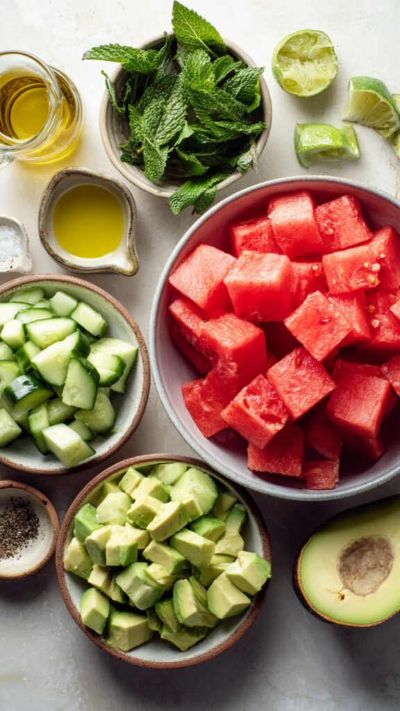 Low Sodium Watermelon Salad Recipe