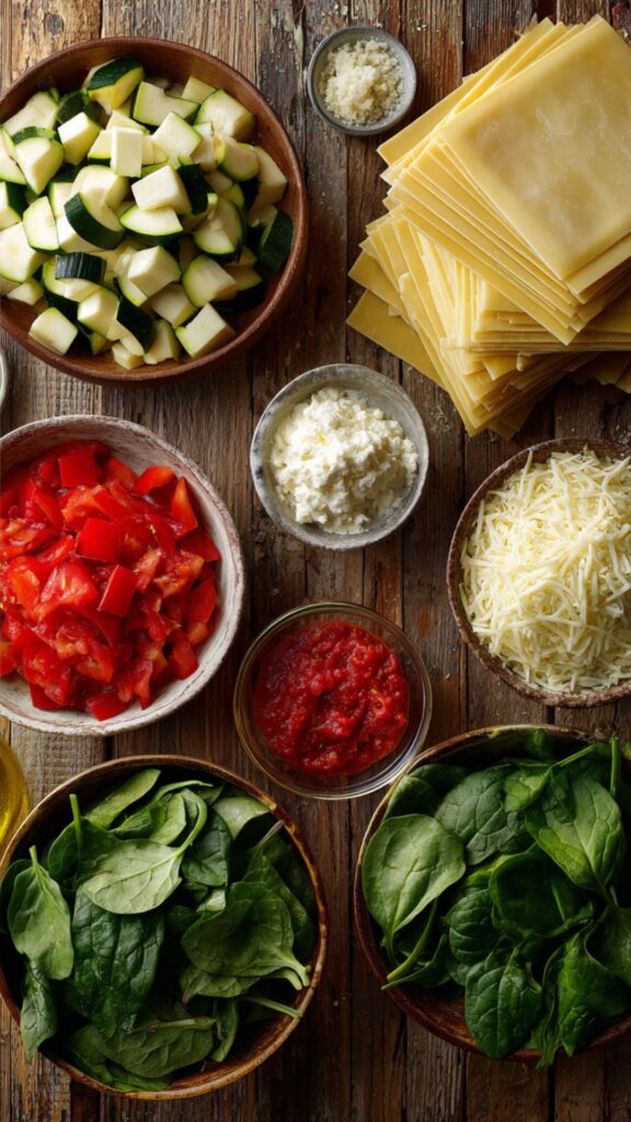 Low Sodium Vegetable Lasagna Recipe