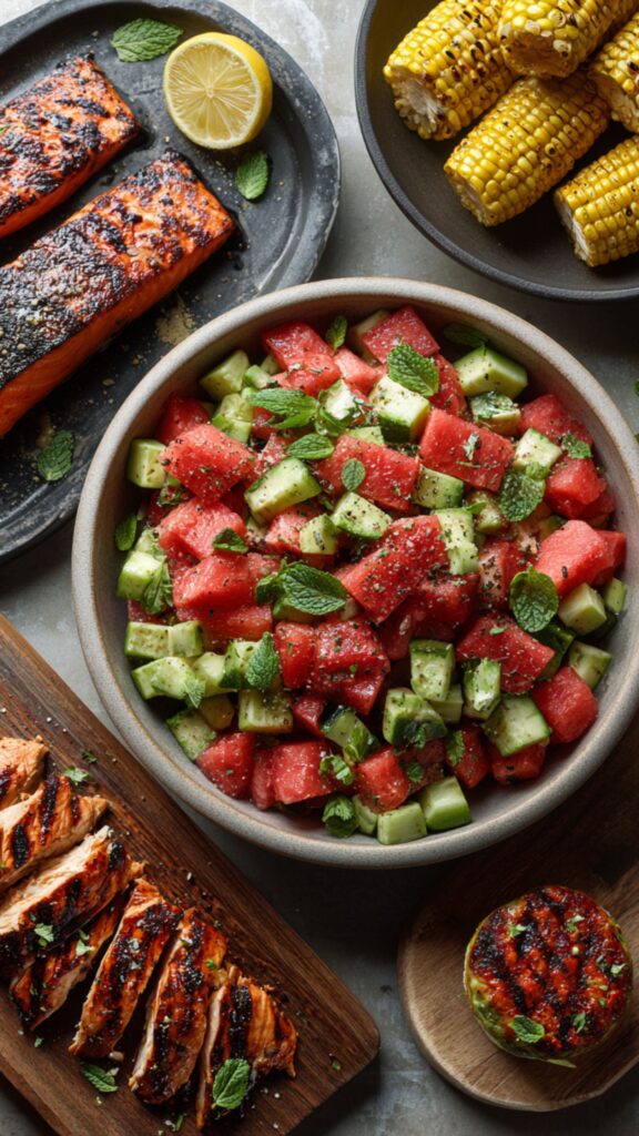 Low Sodium Watermelon Salad Recipe