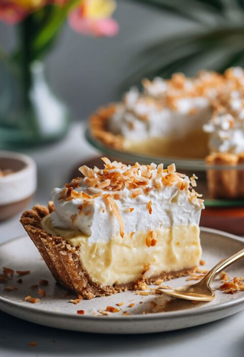 Low Sodium Vegan Coconut Cream Pie Recipe